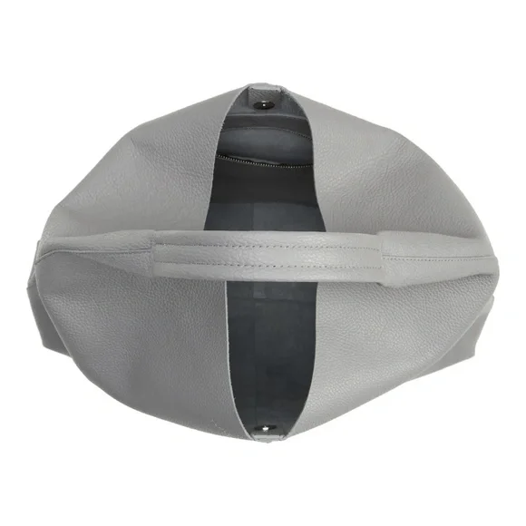 Kurt Geiger London Violet Large Leather Hobo - Grey - Picture 5 of 8